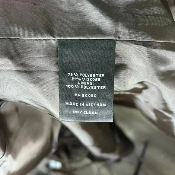 Nine West Brown Blazer Size 4P - Picture 6 of 6